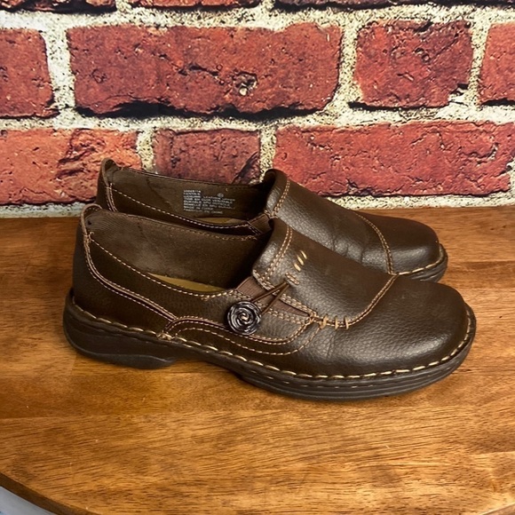 Earth Spirit Kenya-B Women's Leather Casual Brown Slip On Shoe Size 8.5 - Picture 3 of 14